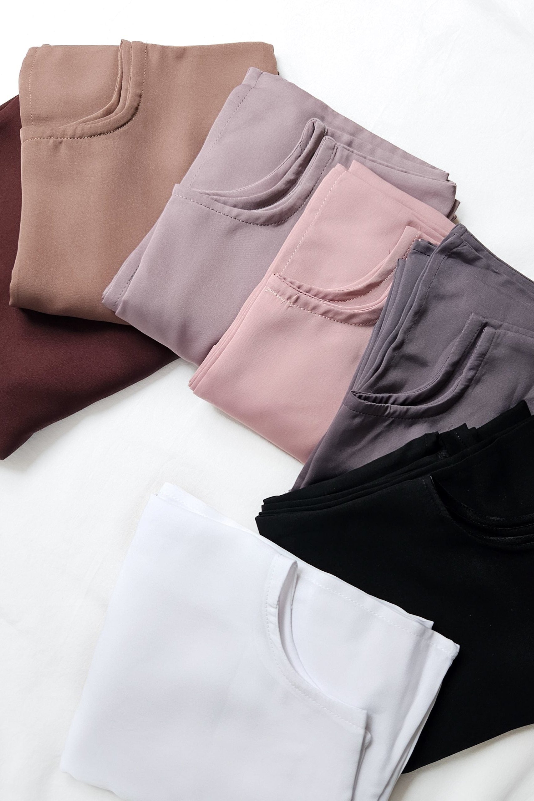 Inner Dress to wear inside abayas in a range of colours, different sizes