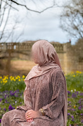 Amani Double Chiffon Abaya