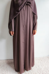 Open Abaya with Pockets