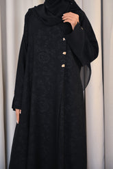 Rana Jacquard Pocket Abaya