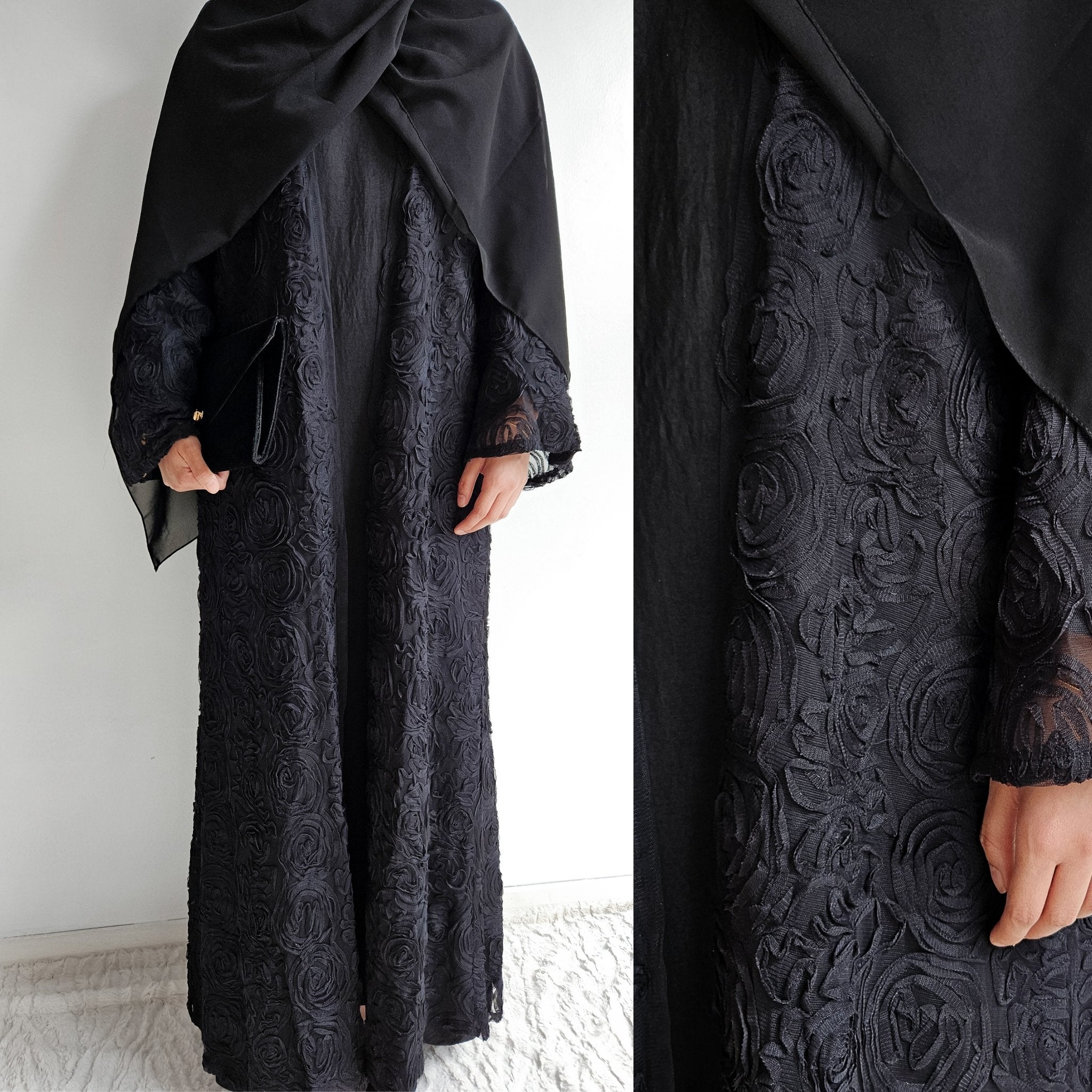 Warda 3pc Abaya Set