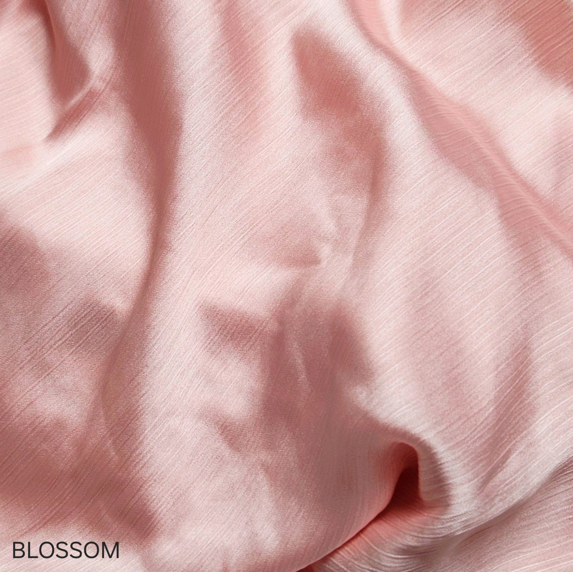 Satin Pleated Hijabs (25 shades)