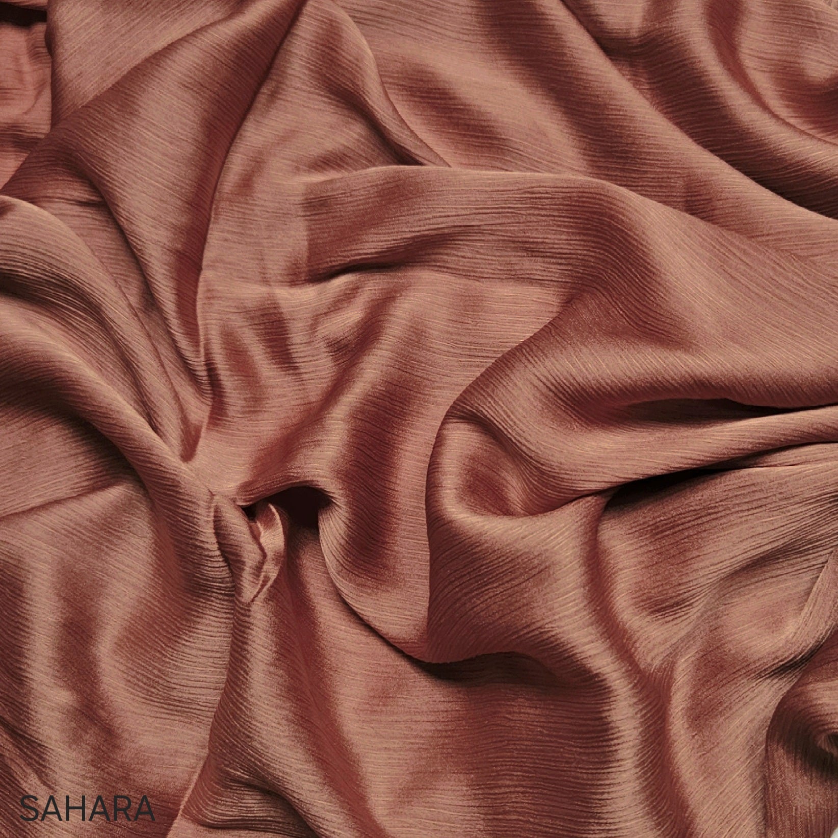 Satin Pleated Hijabs (25 shades)