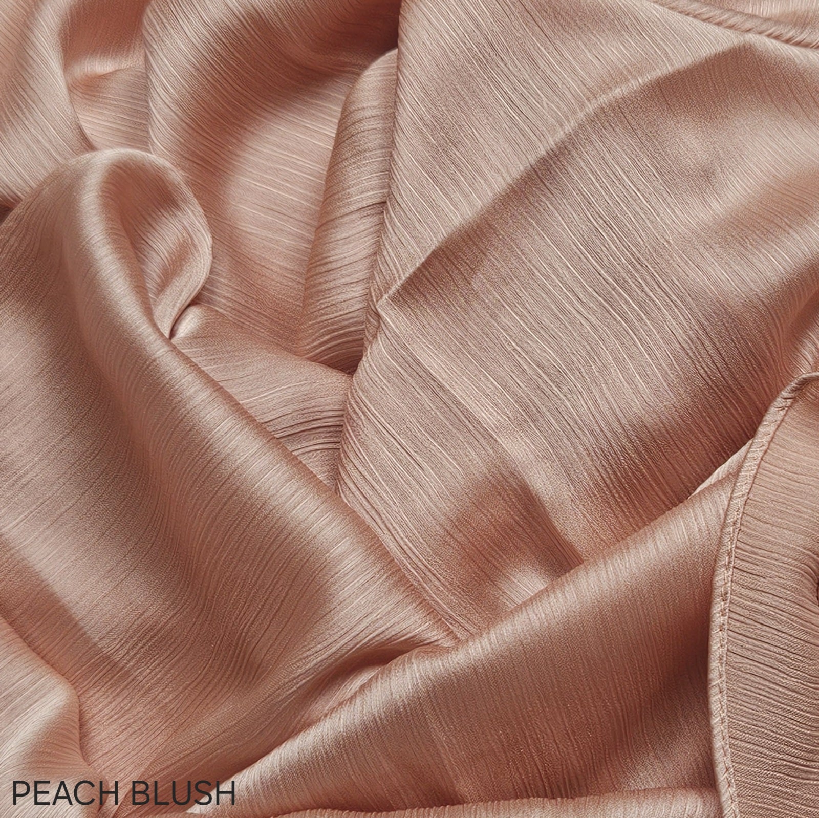 Satin Pleated Hijabs (25 shades)