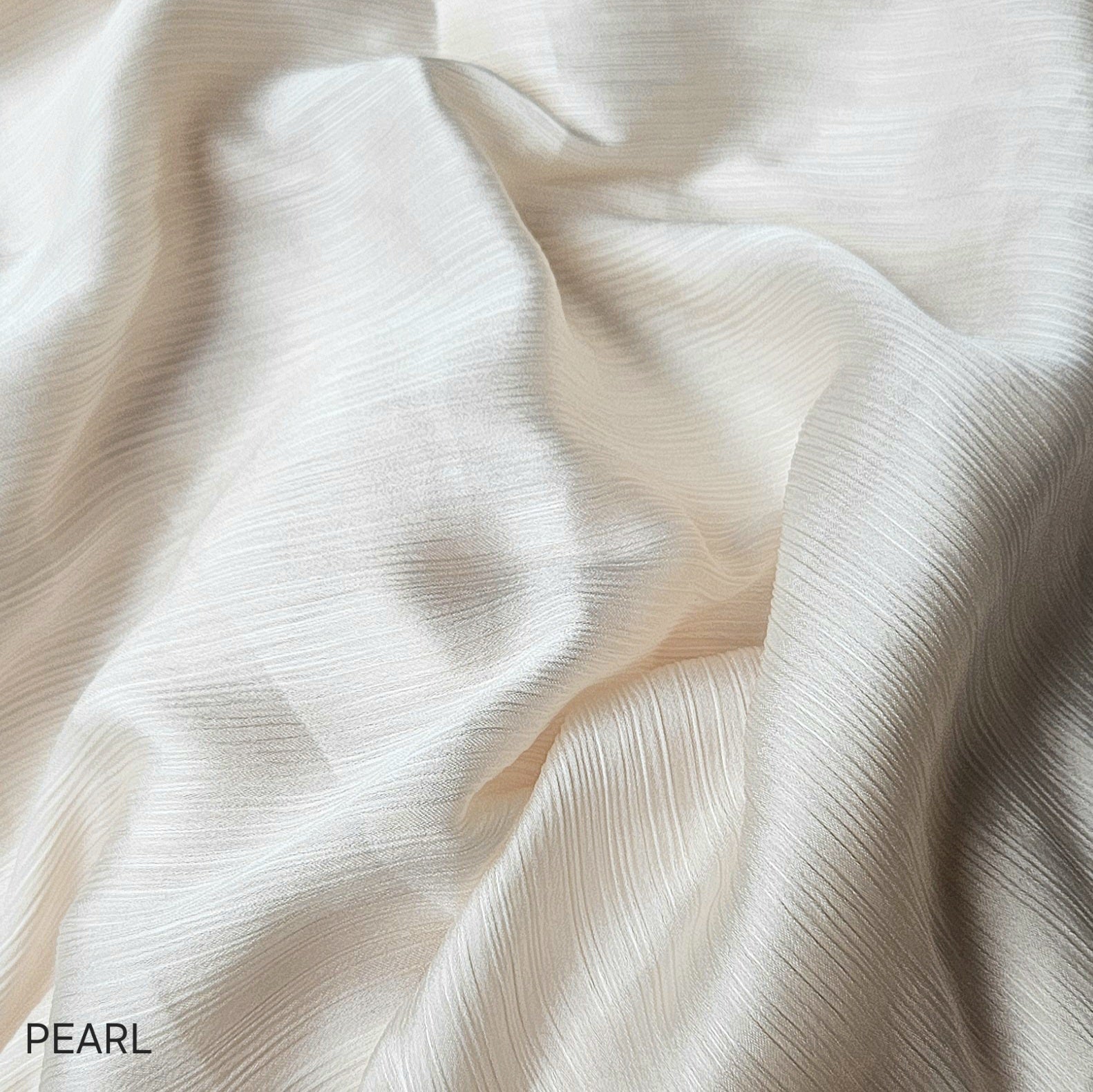 Satin Pleated Hijabs (25 shades)