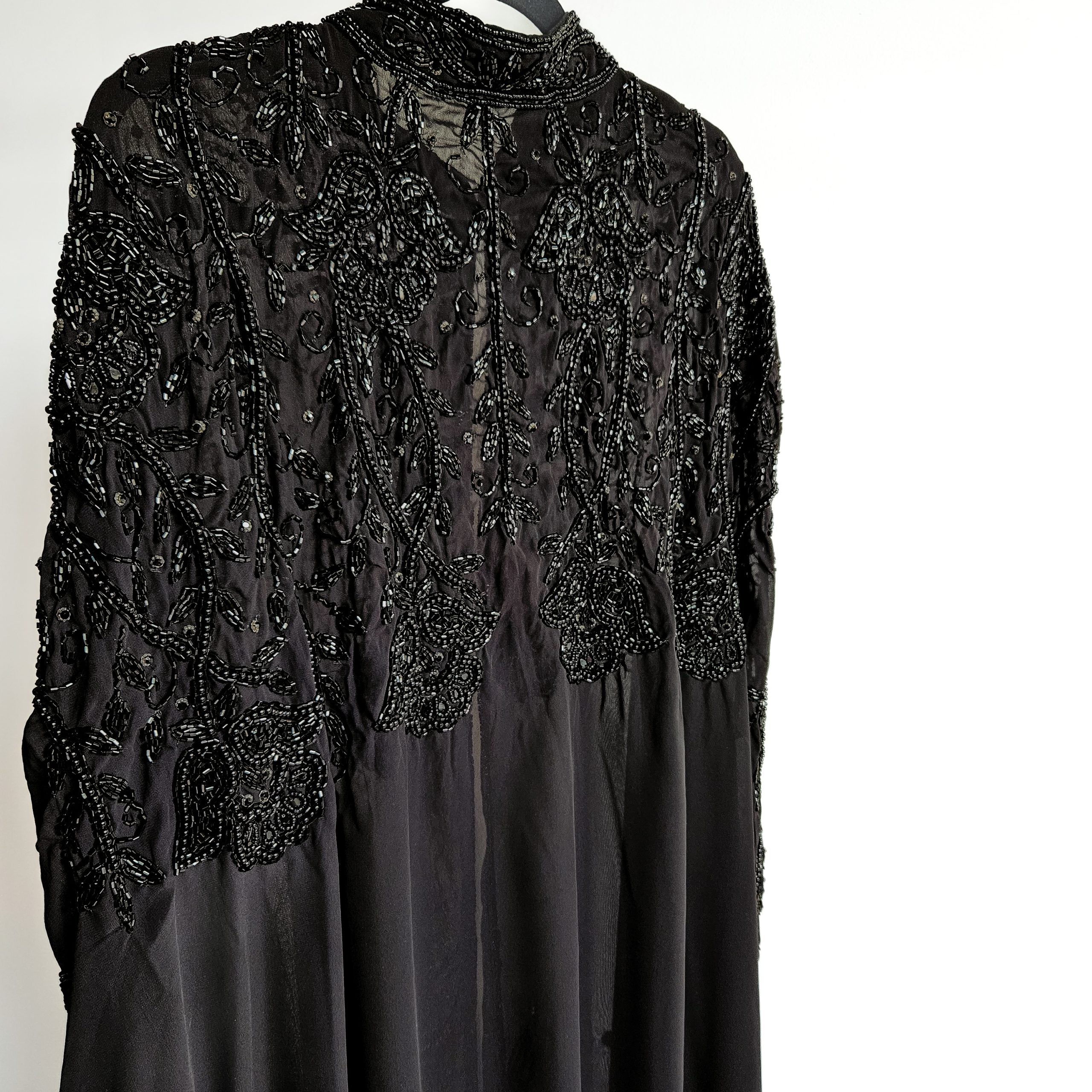 Aurora Embellished Chiffon Cape