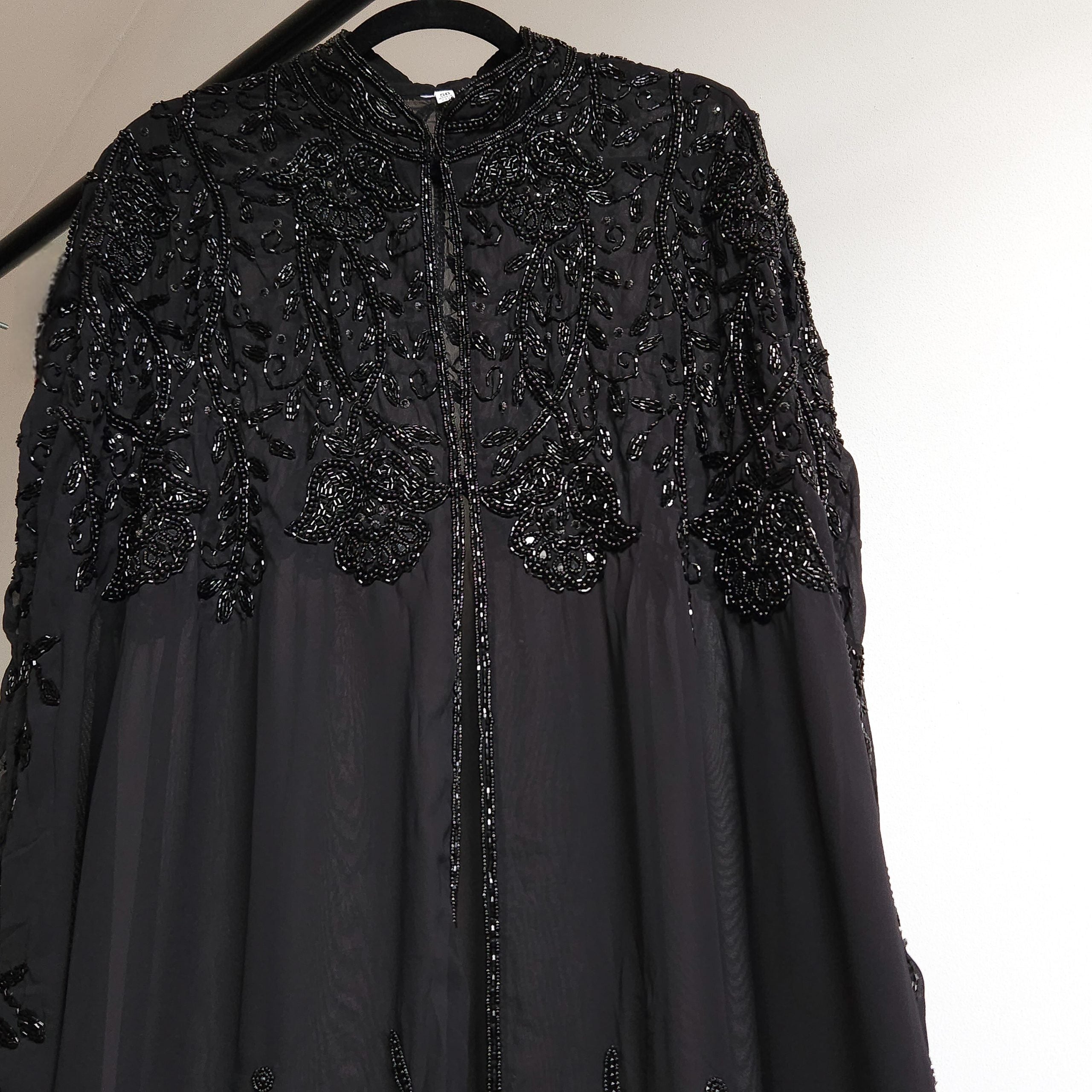 Aurora Embellished Chiffon Cape
