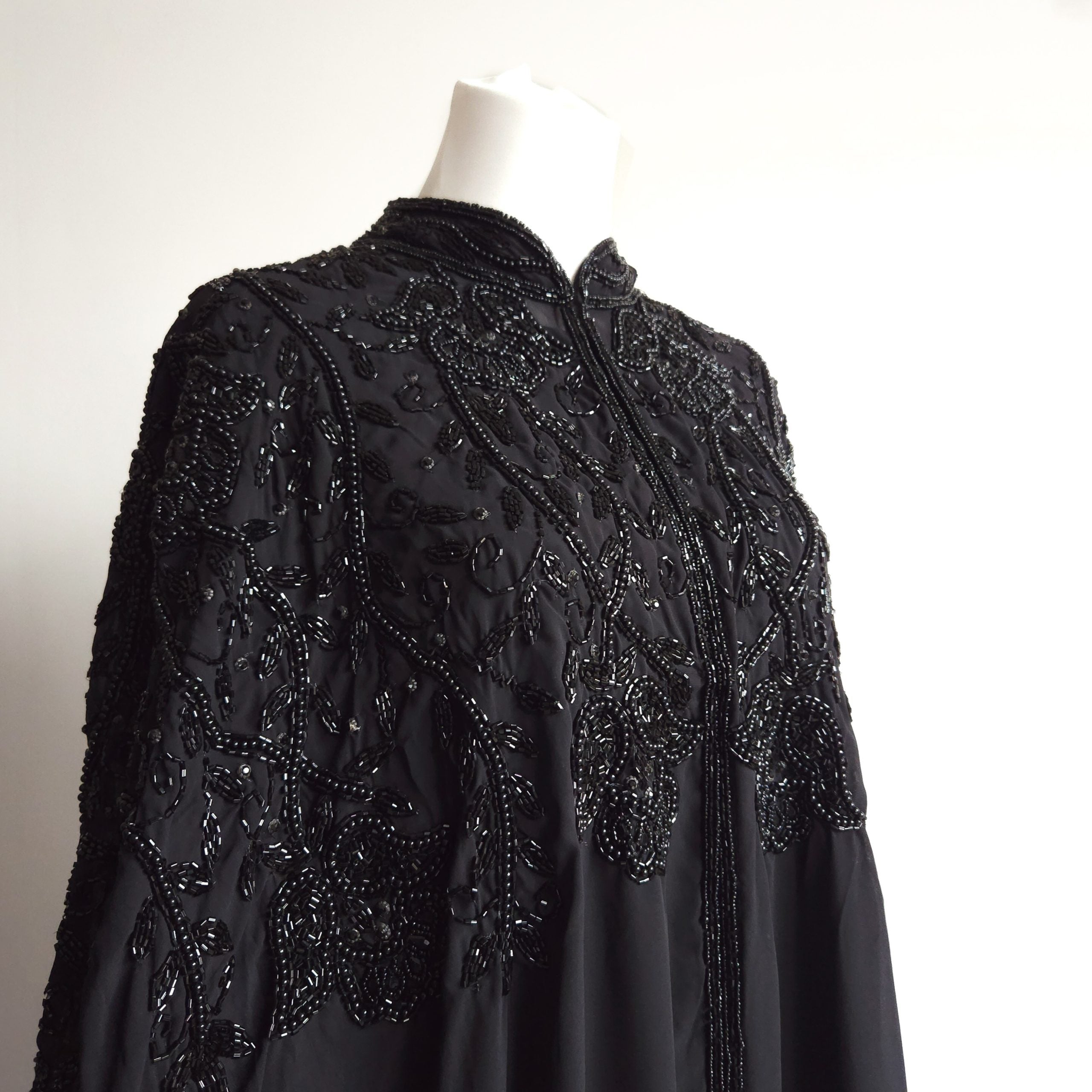 Aurora Embellished Chiffon Cape