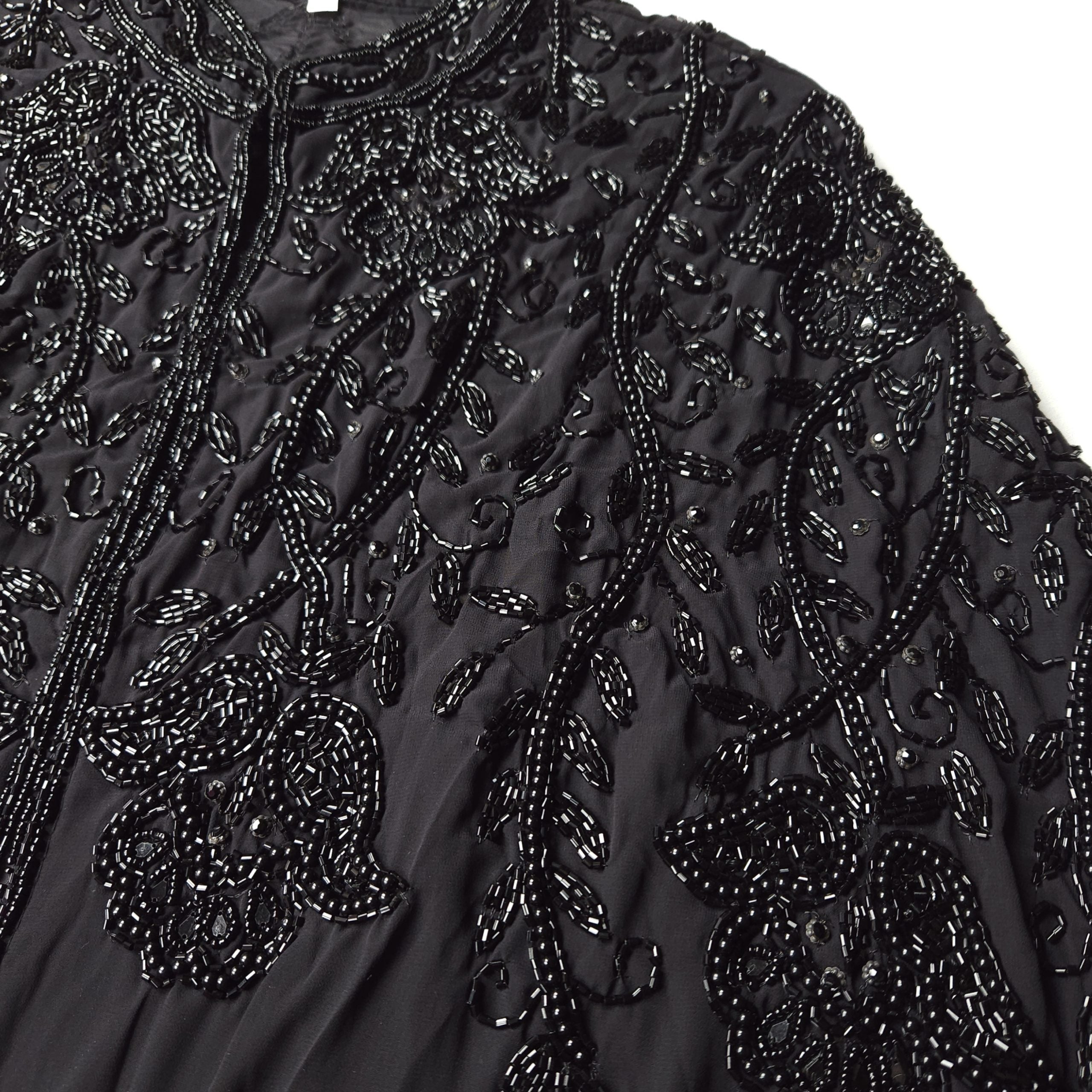 Aurora Embellished Chiffon Cape