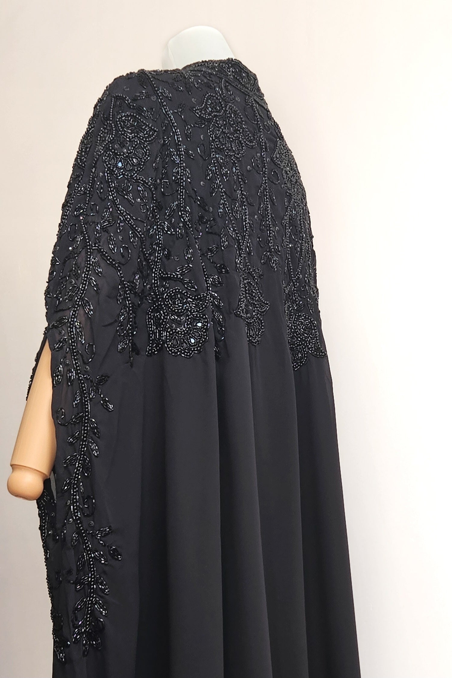 Aurora Embellished Chiffon Cape