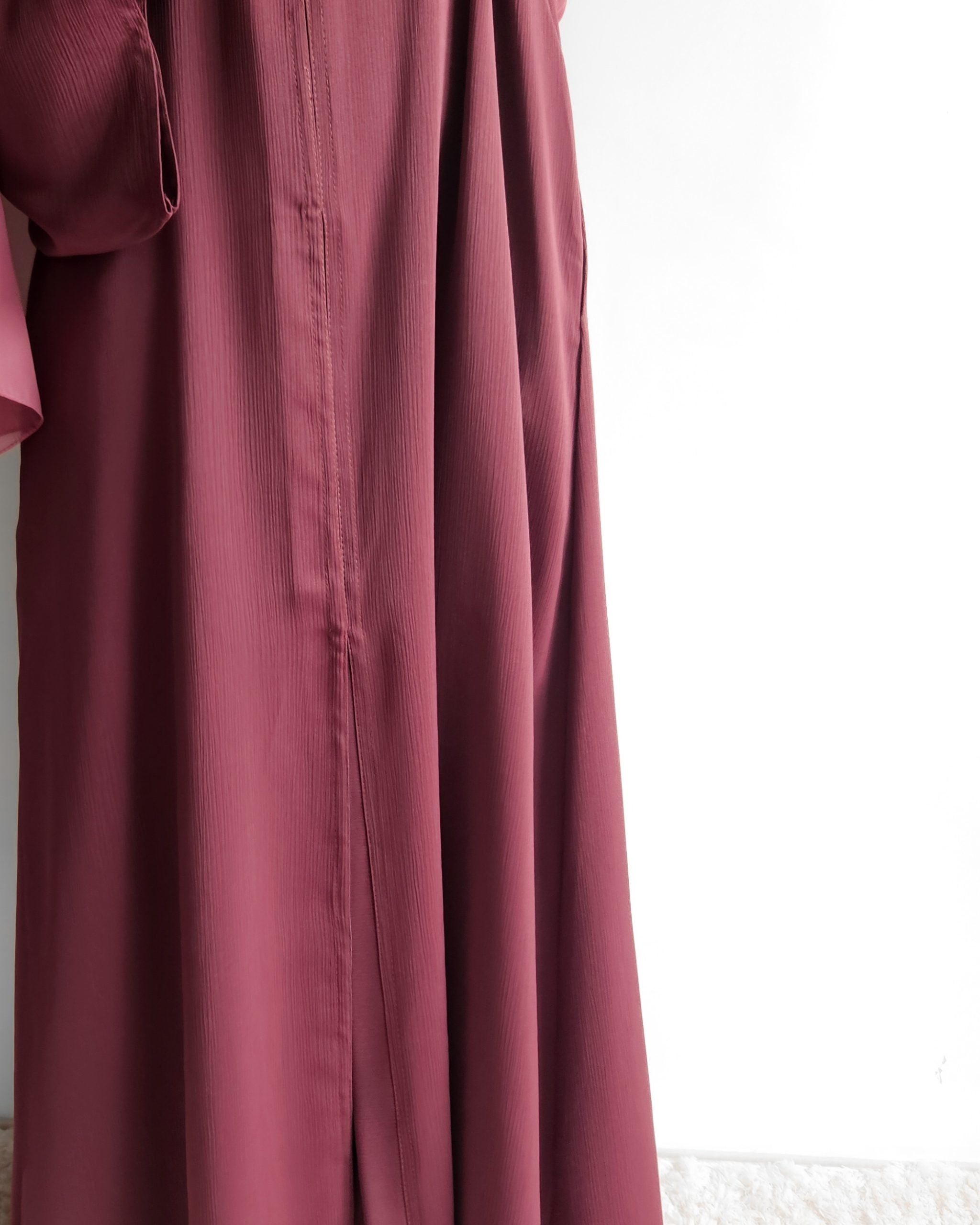 Open Abaya with Pockets