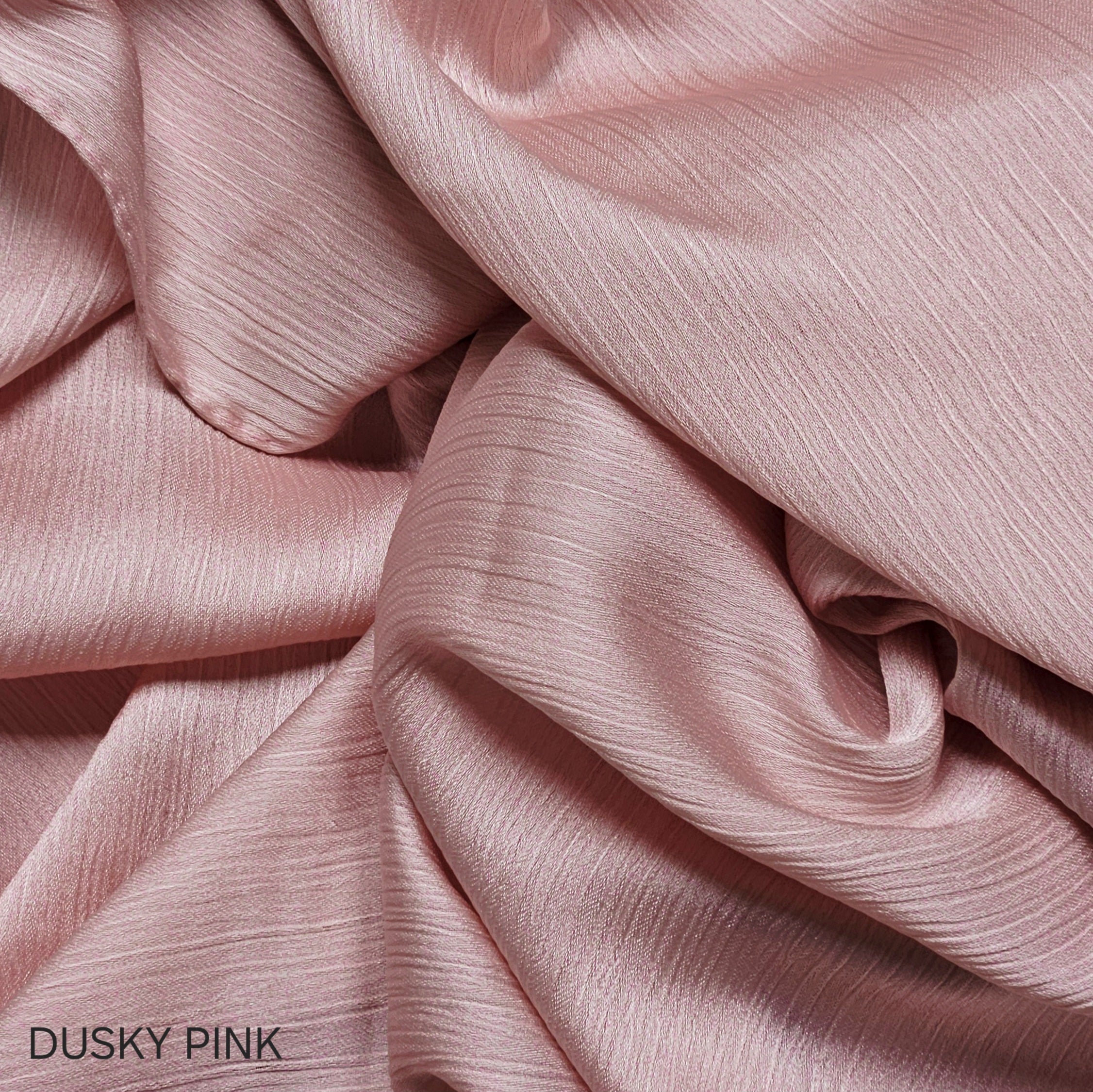 Satin Pleated Hijabs (25 shades)