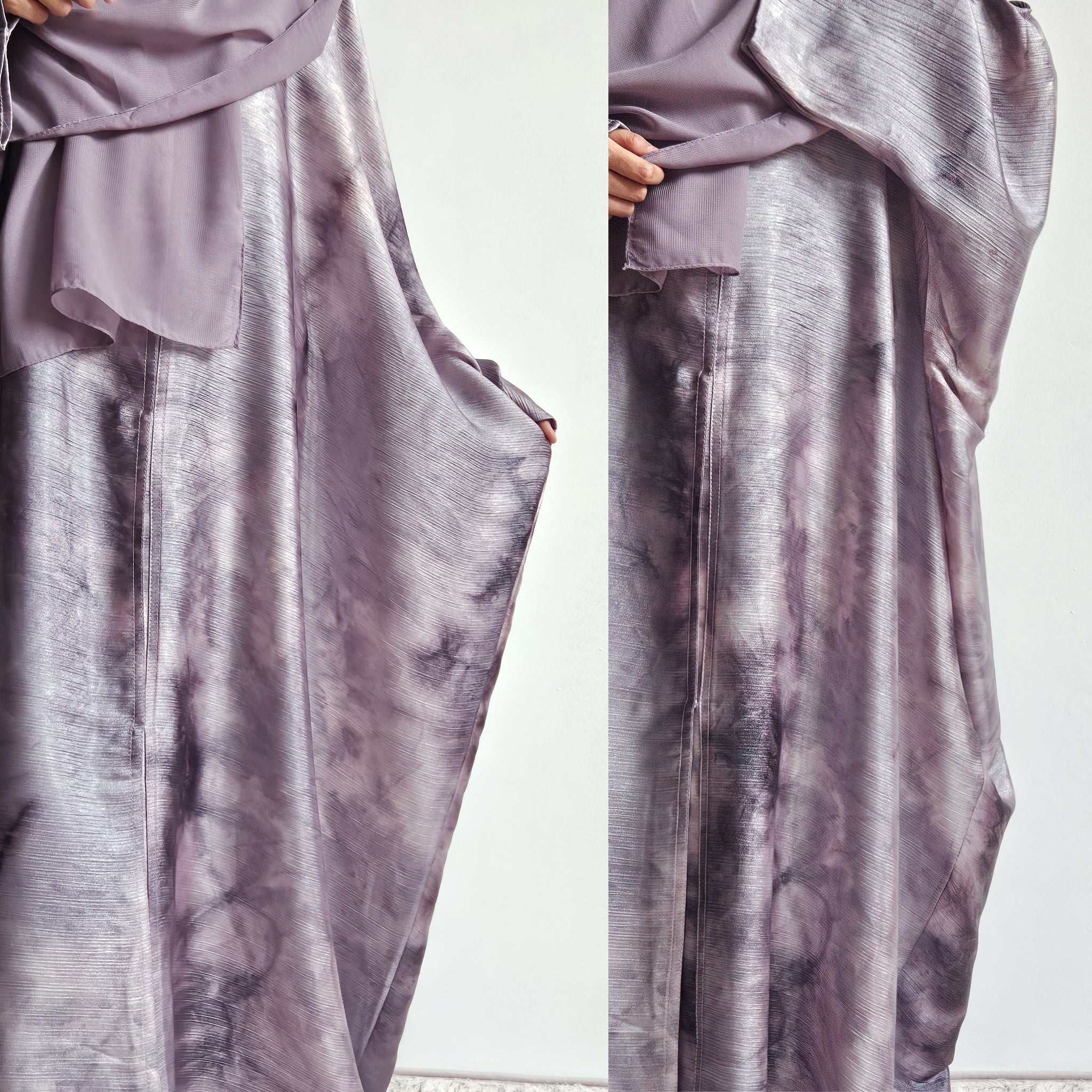 Hana Tie-dye Farasha - Lilac