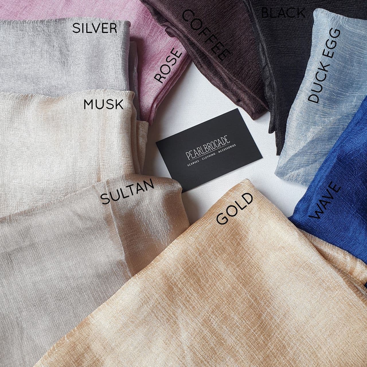 Silk Textured Hijabs